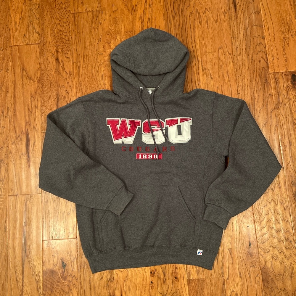 Men’s Russel athletics WSU hoodie. Size men’s M